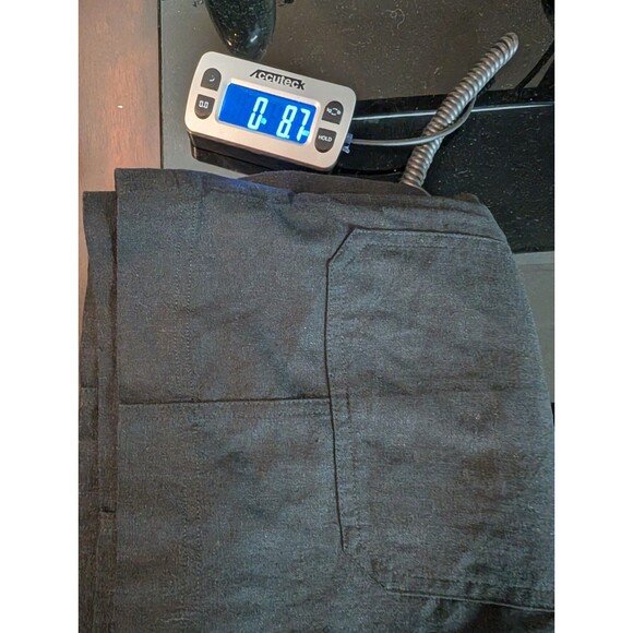 Banana Republic Button Front Linen Blend Black Skirt Size 16 Preppy Academia - Picture 11 of 11